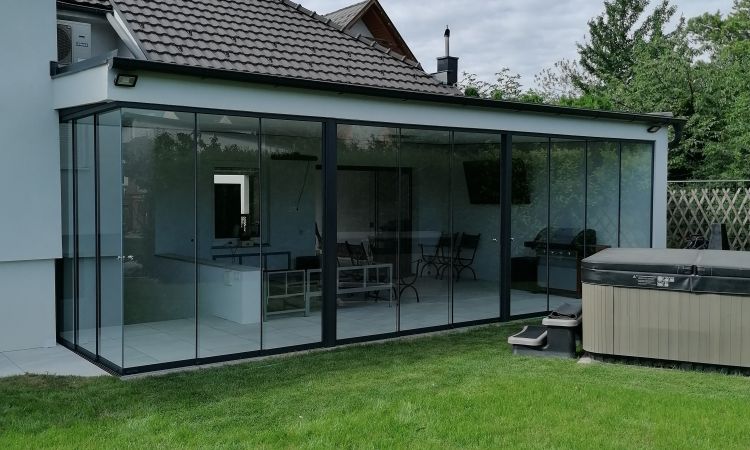 Wintergarten, Sommergarten, Terrassenverglasung