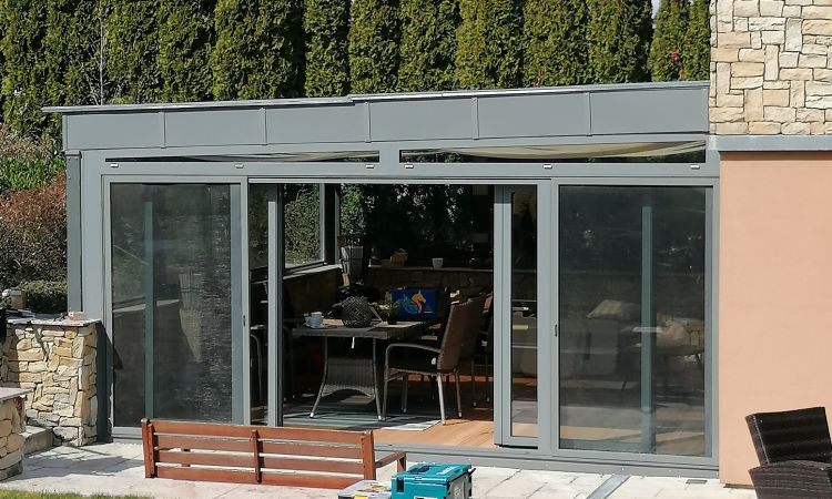 Wintergarten, Sommergarten, Terrassenverglasung