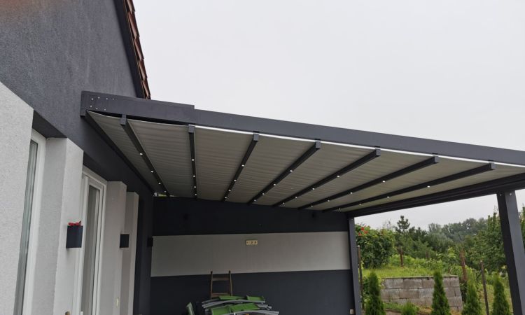 Beschattungssysteme für Wintergärten und Pergolen